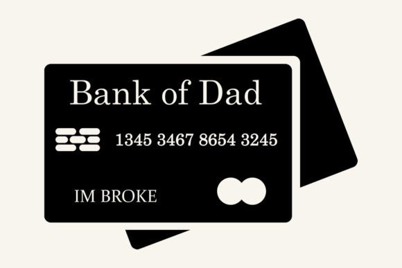Bank of Dad Graphics for Creative Branding