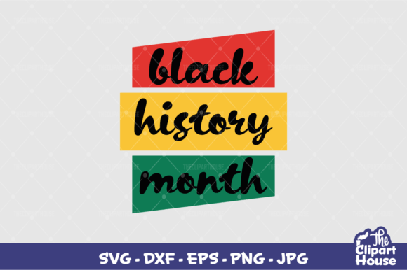 Black History Month 2 Graphics for Crafts and Branding