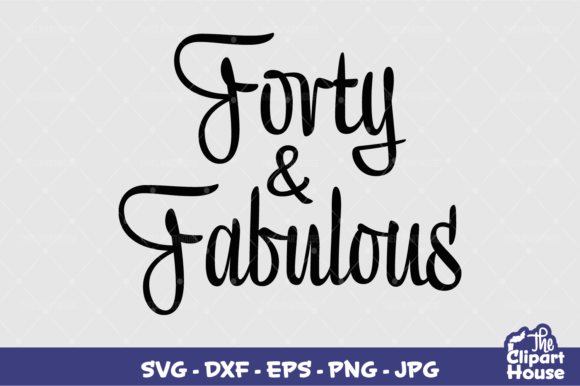 Forty and Fabulous Graphics for Local Branding
