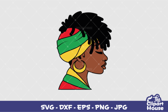 Juneteenth Headband Woman Graphics for Crafts