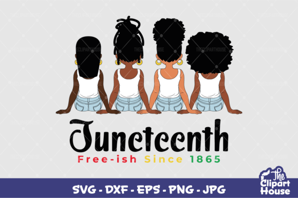 Juneteenth Women Graphics for Crafts