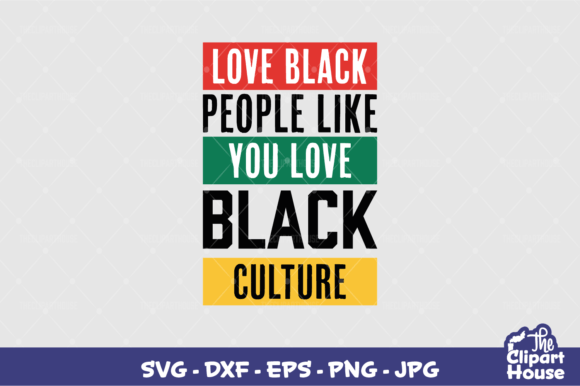 Love Black People Quote Graphics for Local Business Branding