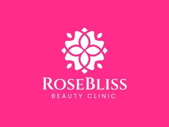 Rose Beauty Logo Template Graphics